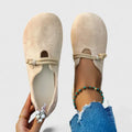 Women's Wide Toe Box Loafer – Cushioned Flat Shoe